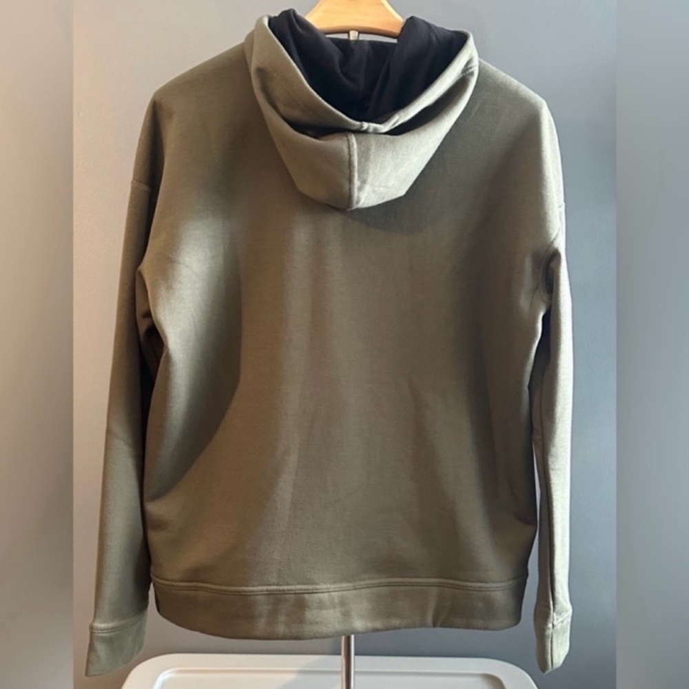NOBULL Women’s Army Green Hoodie with Black Logo - size Small - Brand New w/tags - Picture 4 of 4